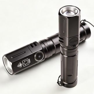 TOJUMPX Mini High-Powered Flashlight Rechargeable Flashlights Super Bright IP66 LED Tactical Flashlight for Camping, Home, Emergency, Rescue, Hunting, Inspection, Repair, Tool Gifts for Men
