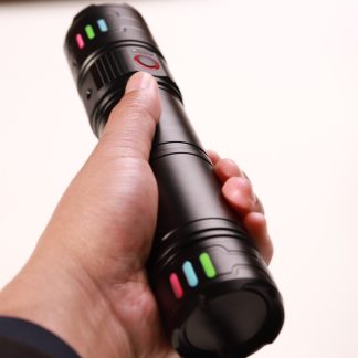 TOJUMPX Super Bright Flashlight 1800 Lumens, 64+ Hrs Runtime Rechargeable, Zoomable Tactical Flashlight, IP66 Waterproof for Emergency Camping Outdoor